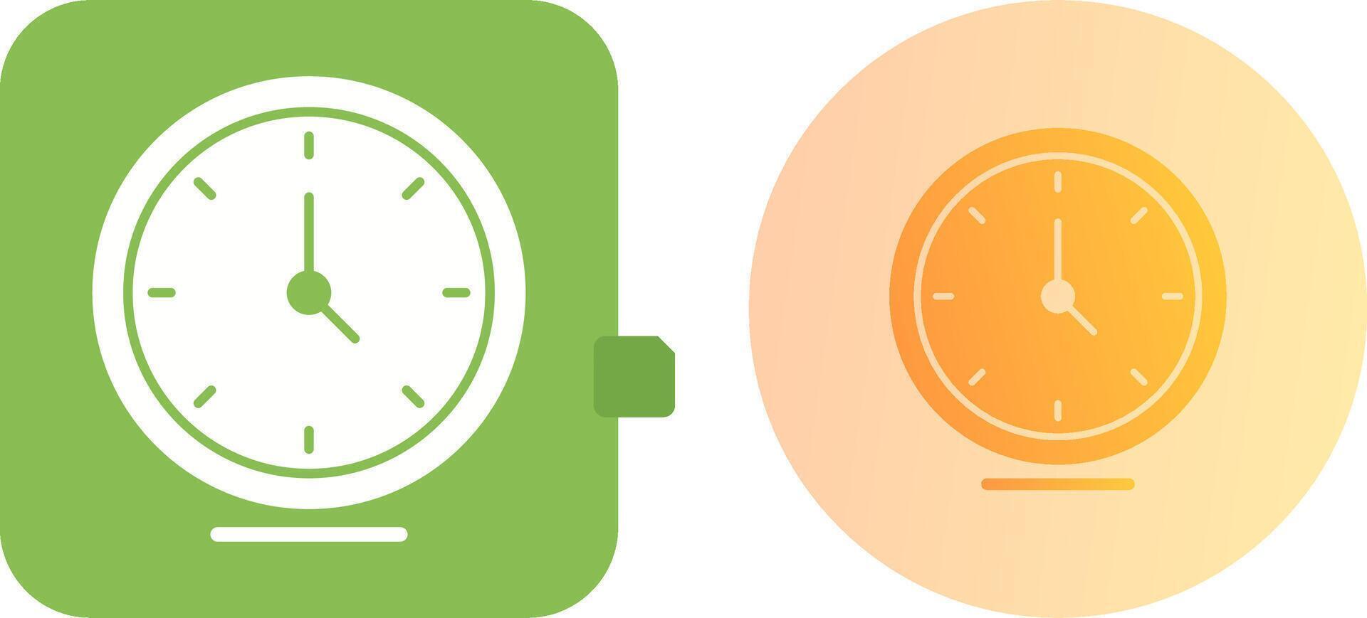 Clock Icon Design vector