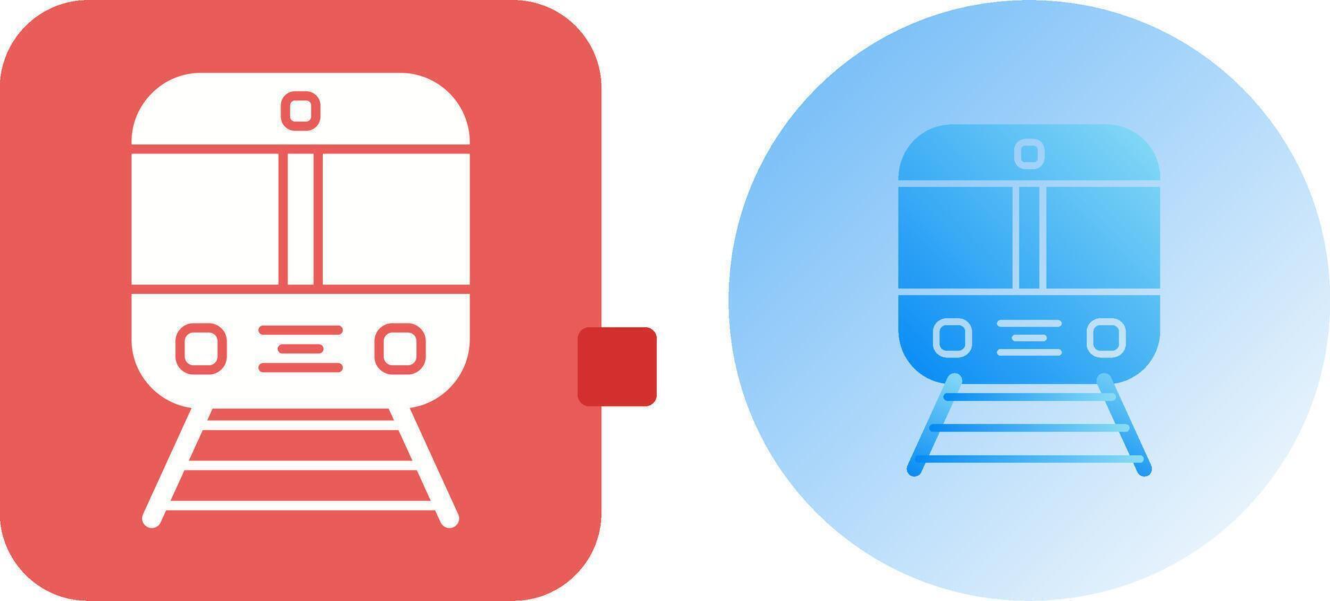 Train Icon Design vector