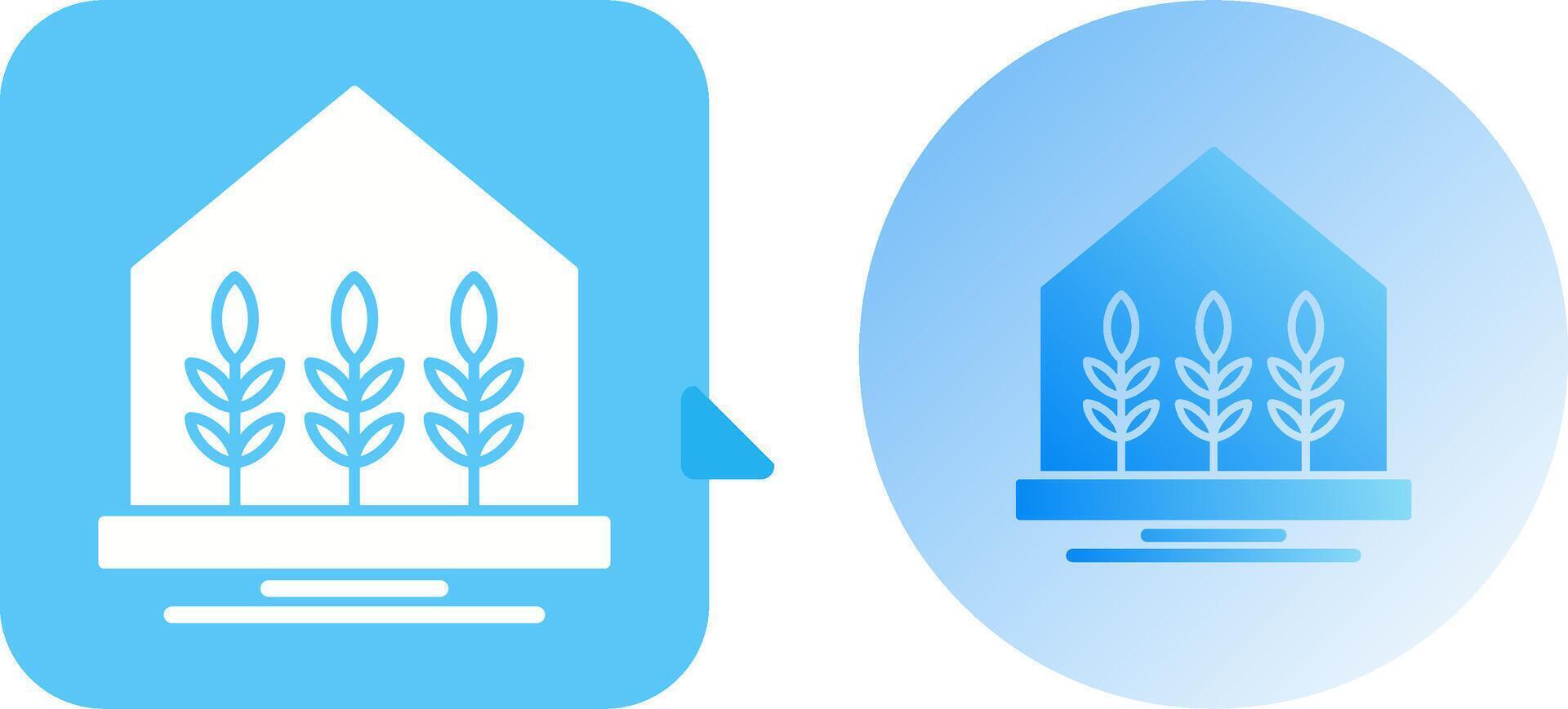 Farm House Icon Design vector