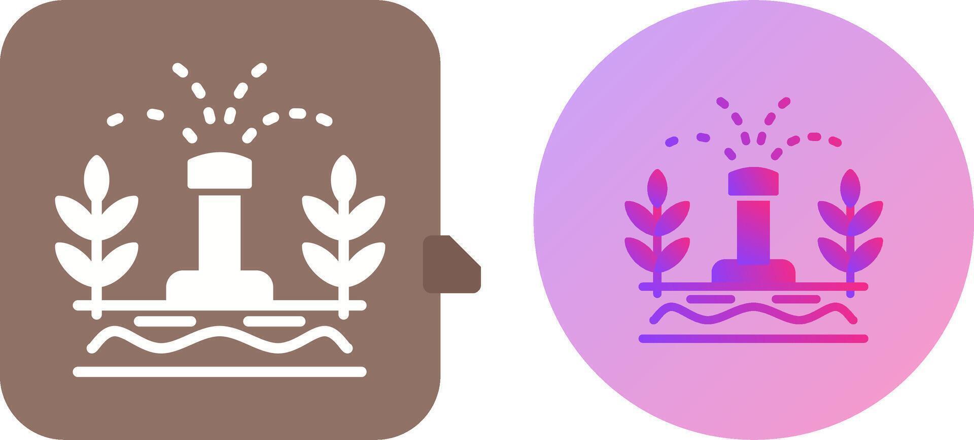 Sprinkler Icon Design vector