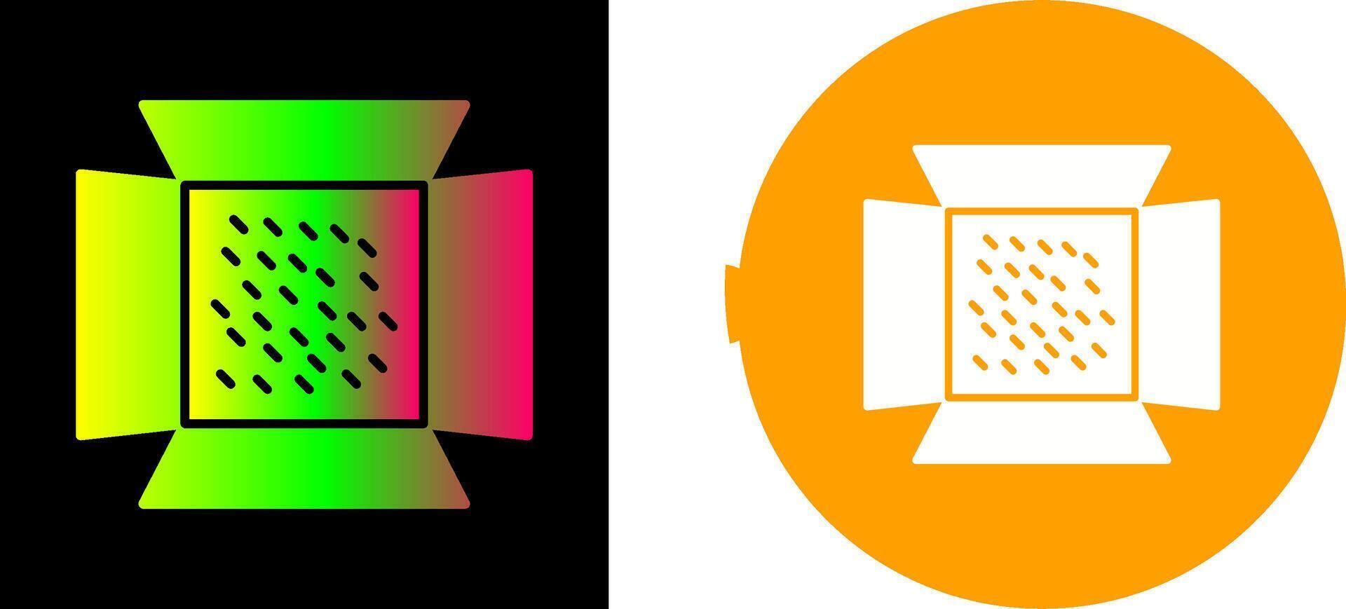 Unique Lights Icon Design vector