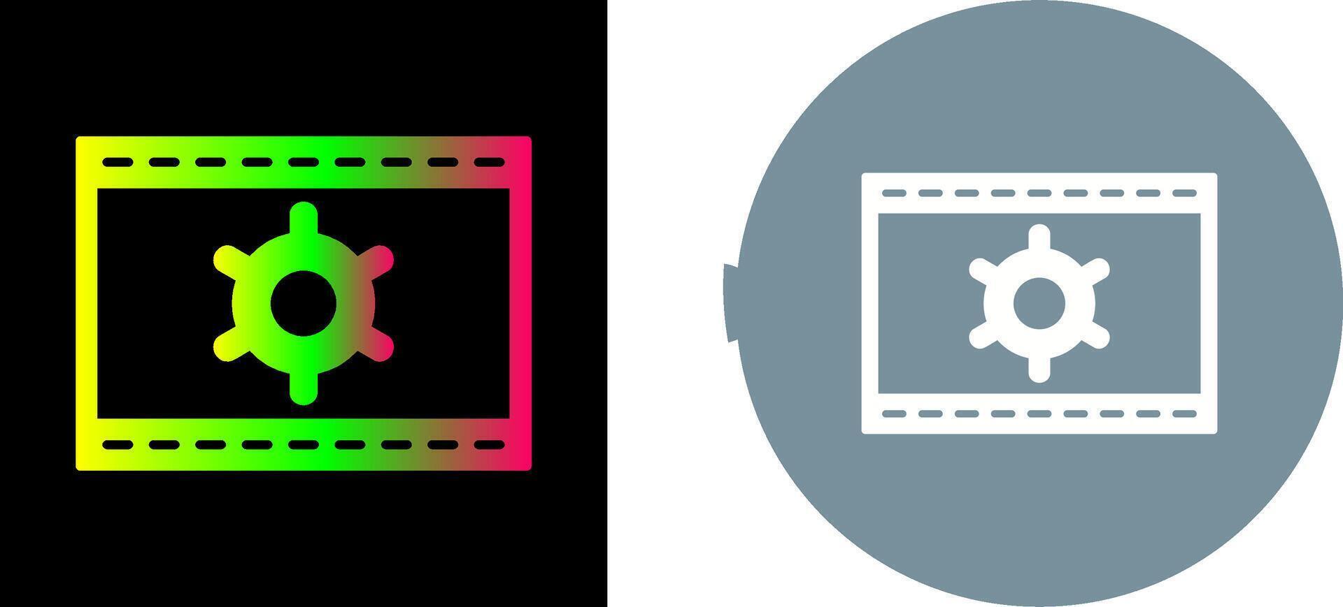 Unique Web Optimization Icon Design vector