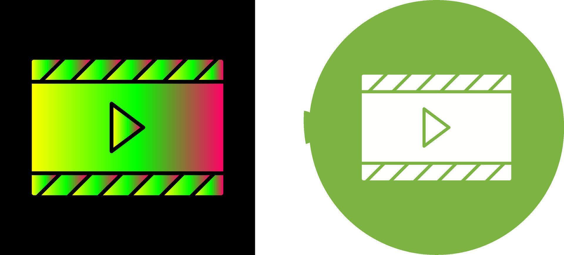 Unique and Animation Icon Design vector
