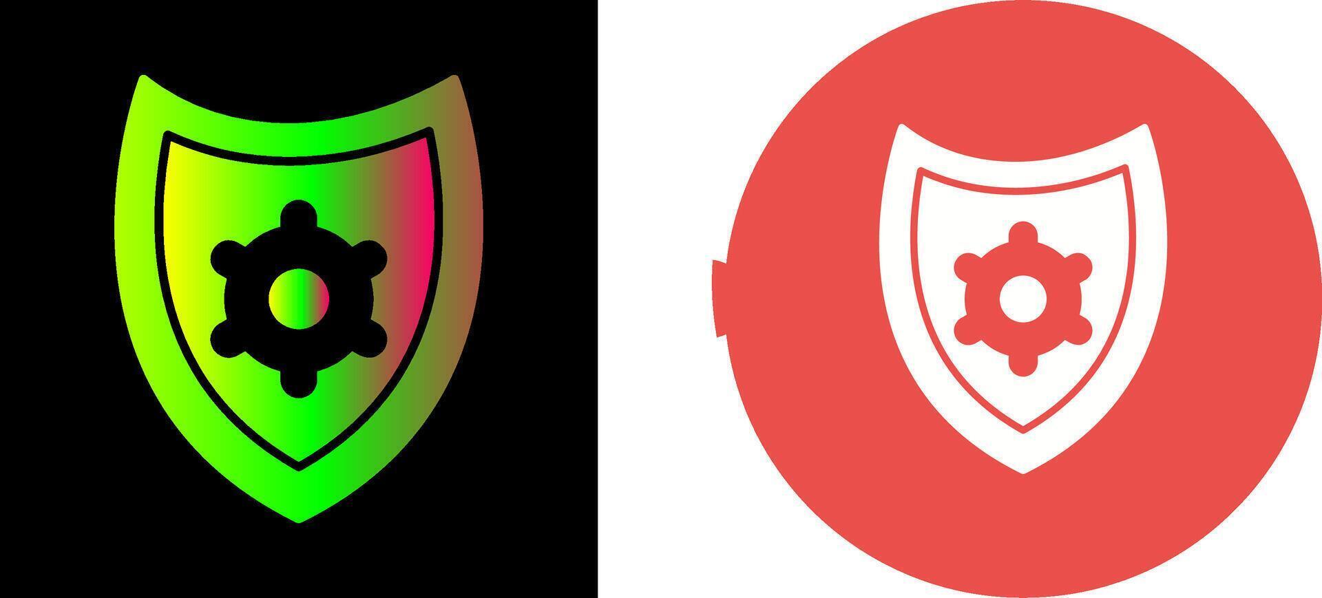 Security Settings Icon Design vector