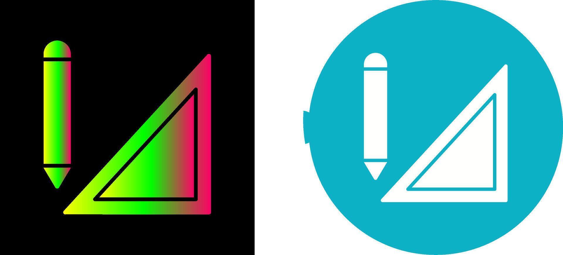 Drawing Tools Icon Design vector