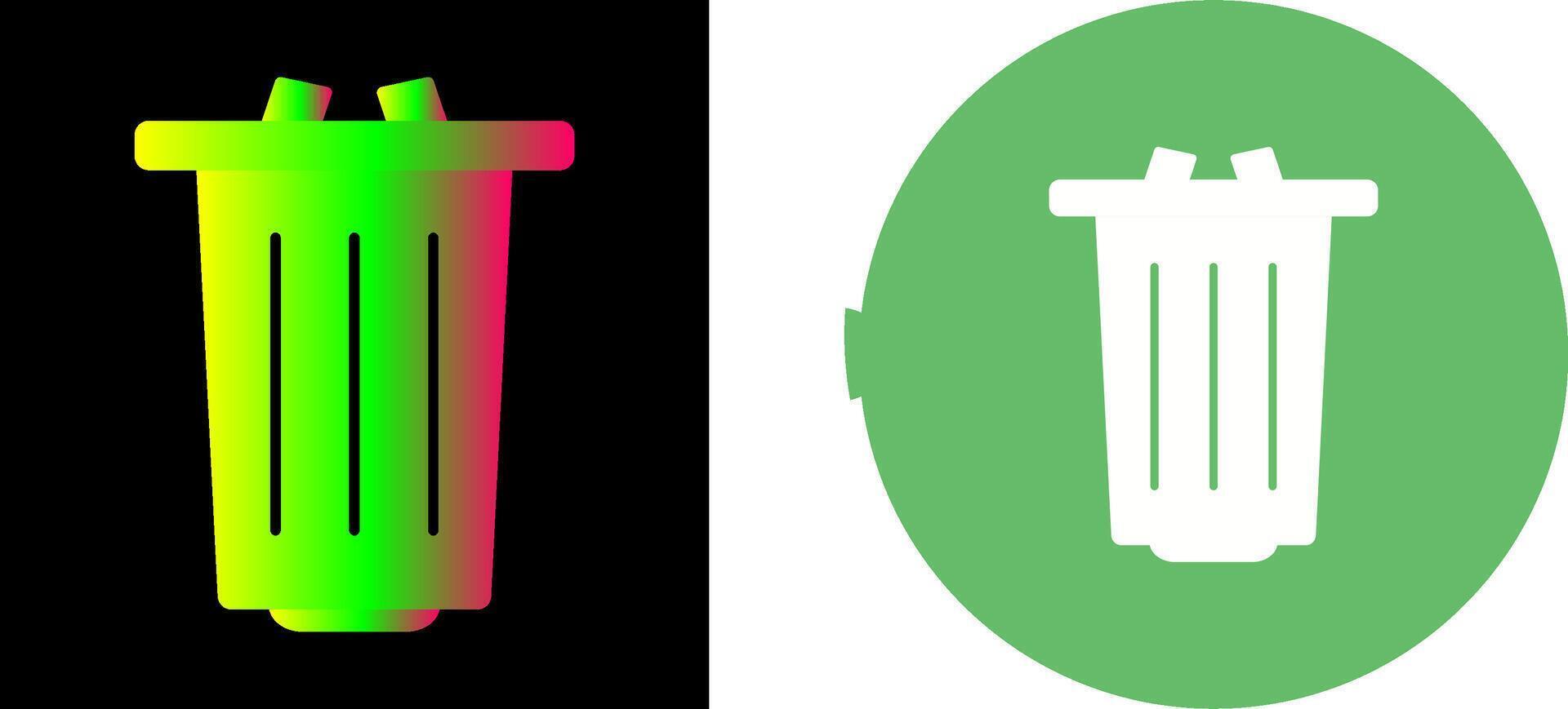 Garbage Icon Design vector