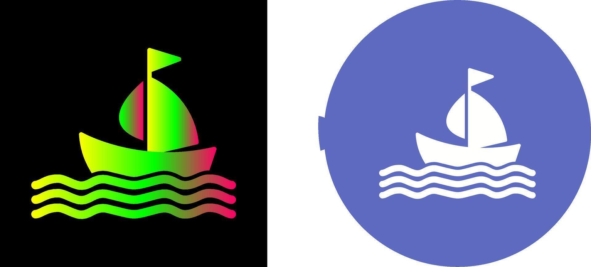 Boat Icon Design vector