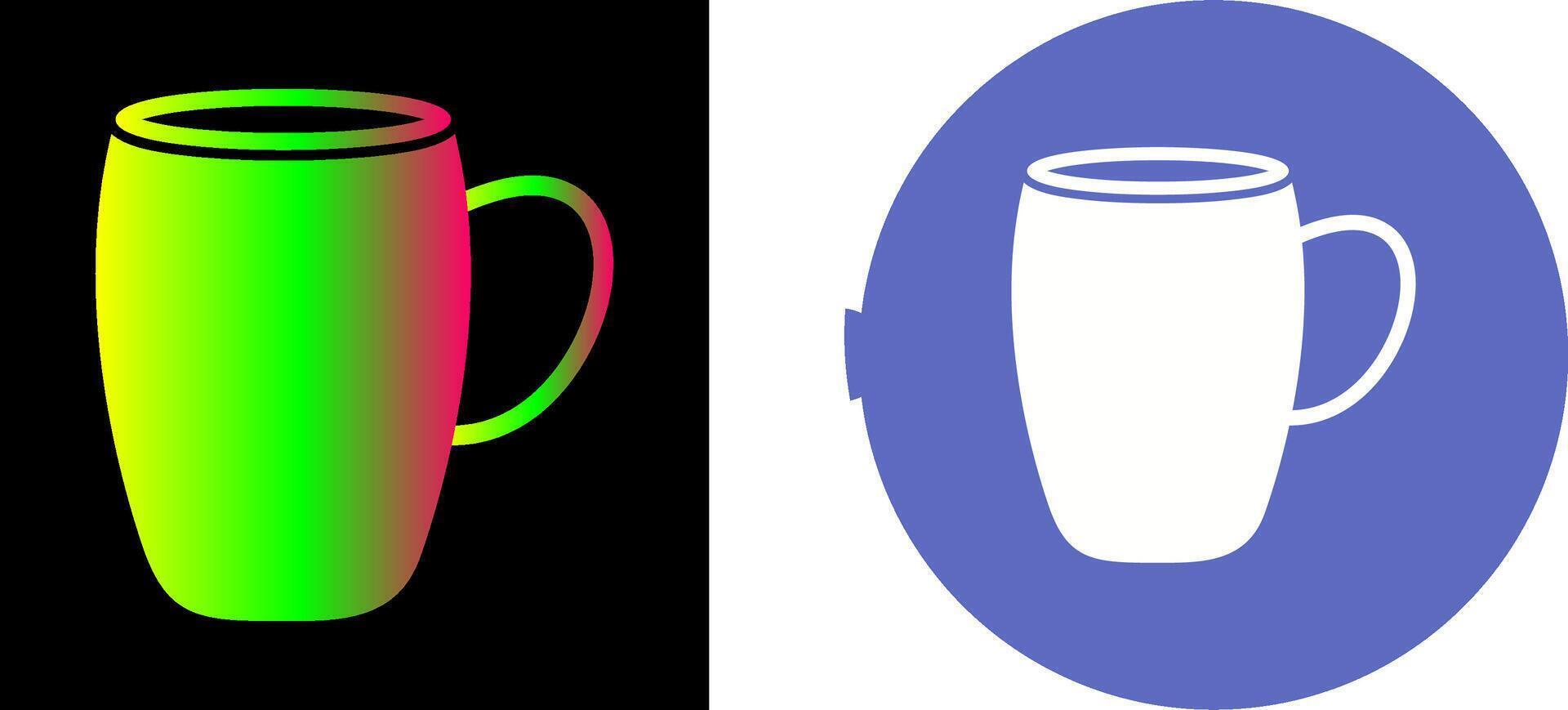 Mug Icon Design vector