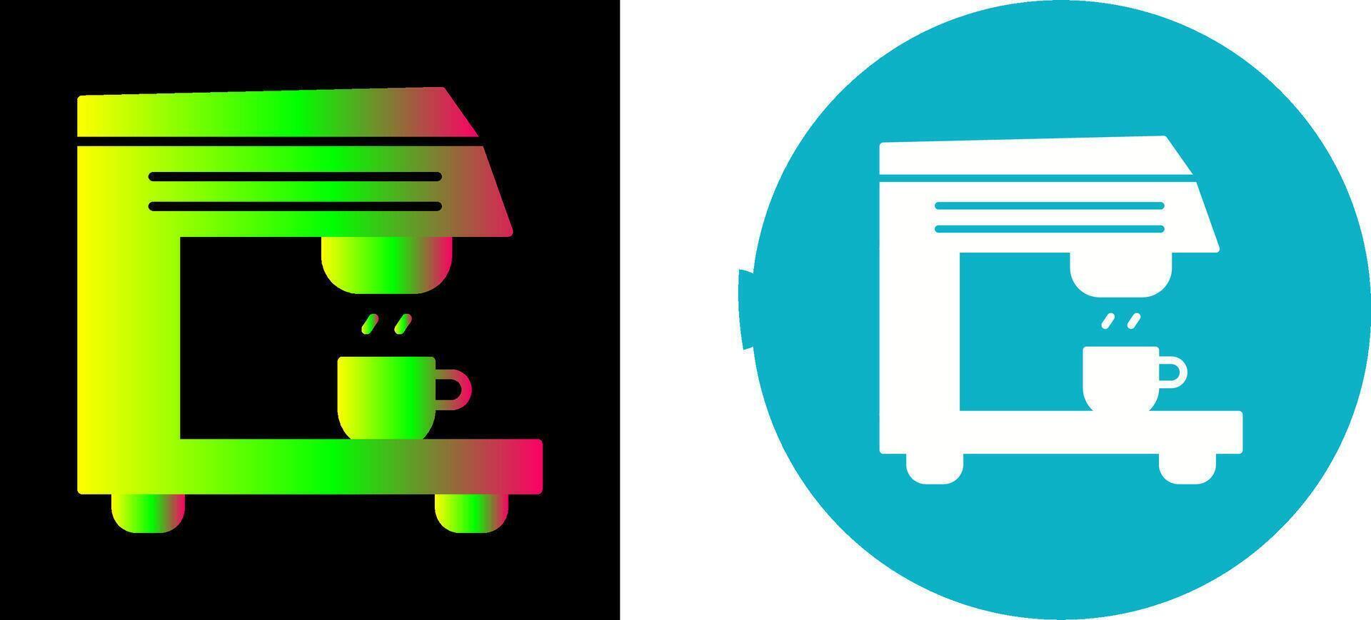 Coffee Machine Icon Design vector