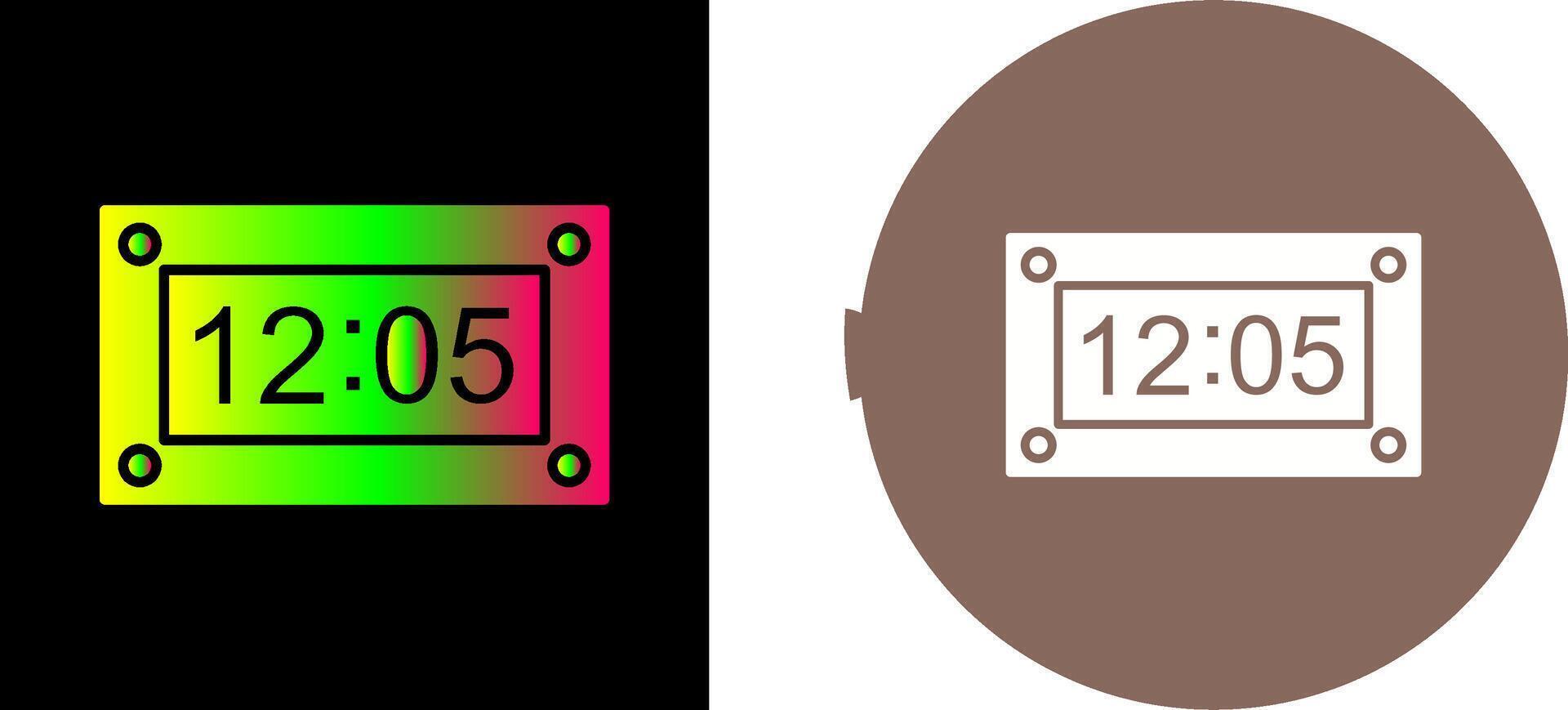 Unique Timer Icon Design vector
