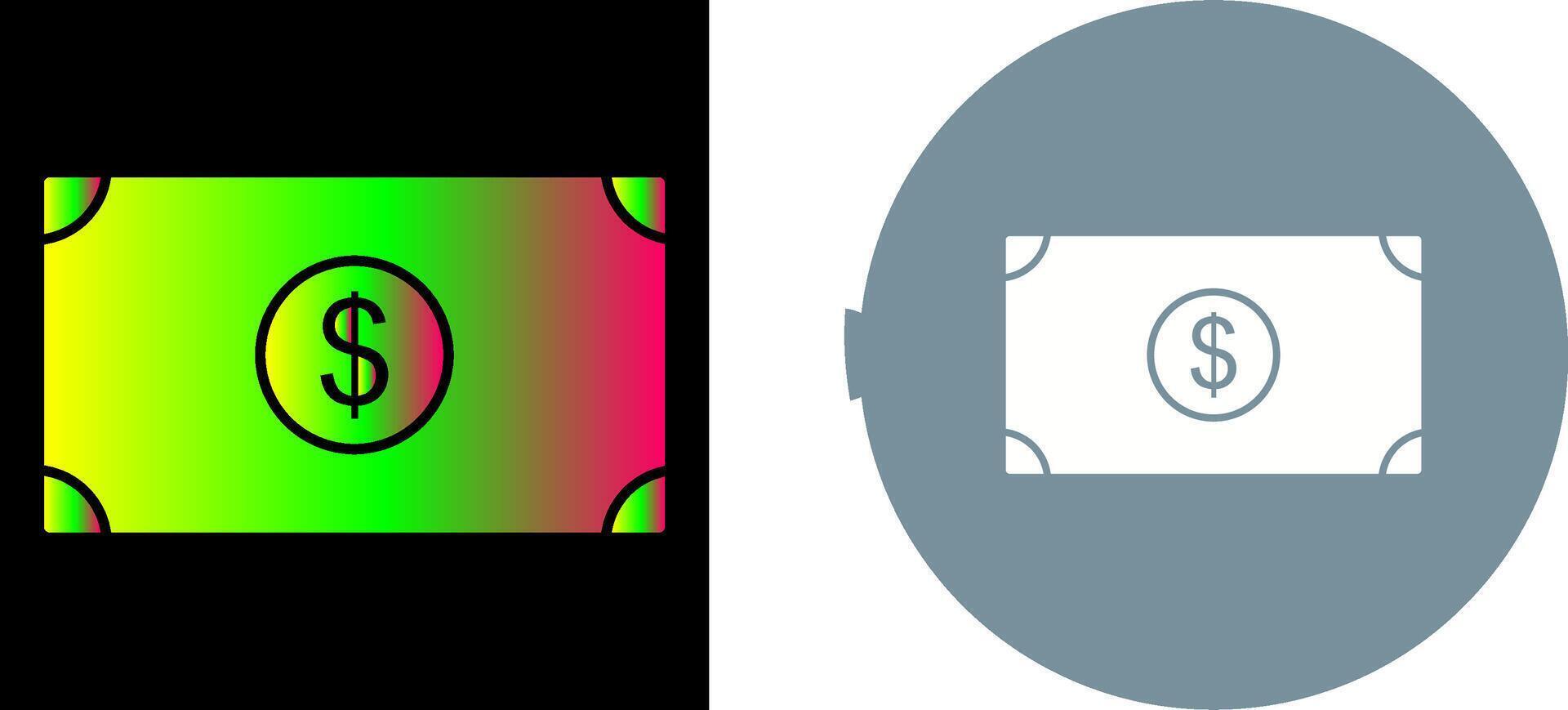 Unique Dollar Icon Design vector