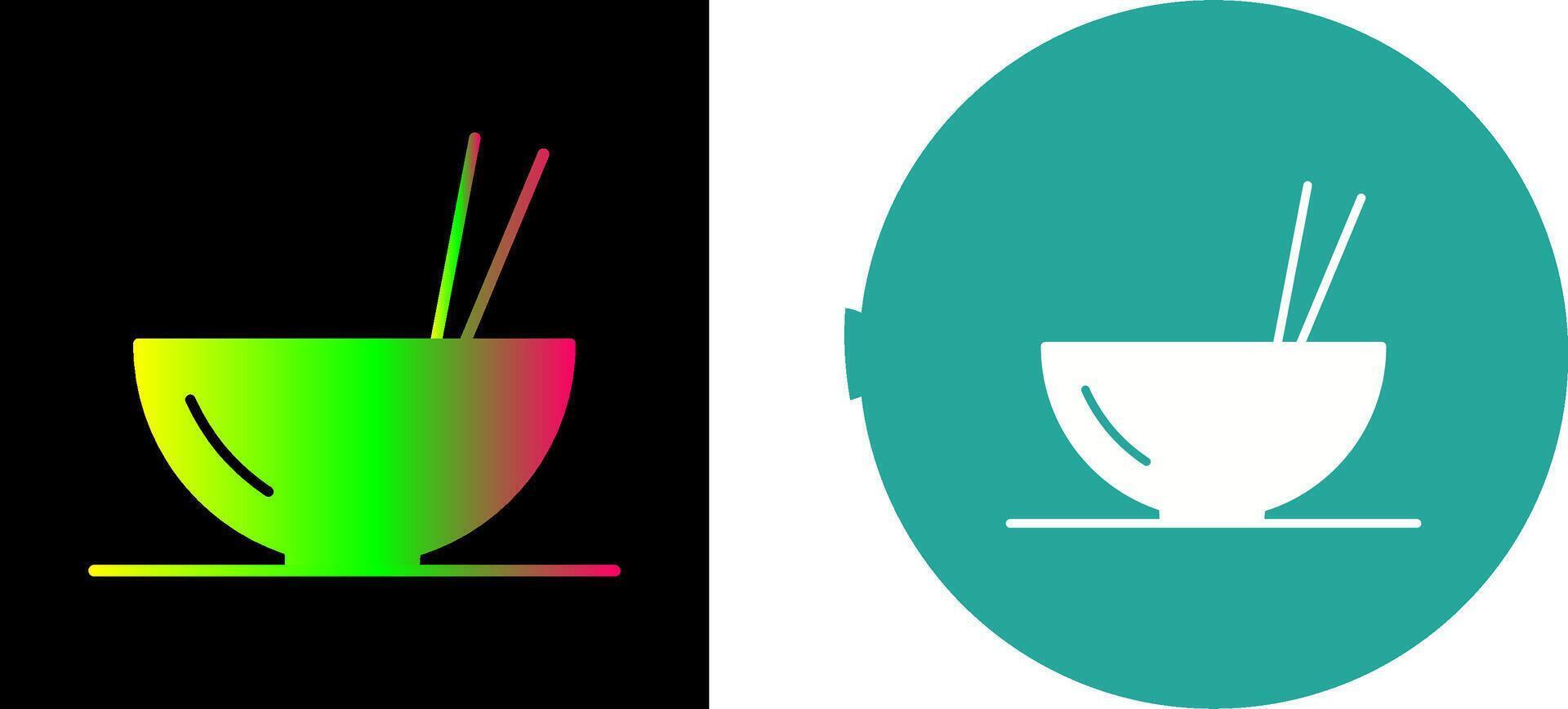 Unique Food Icon Design vector