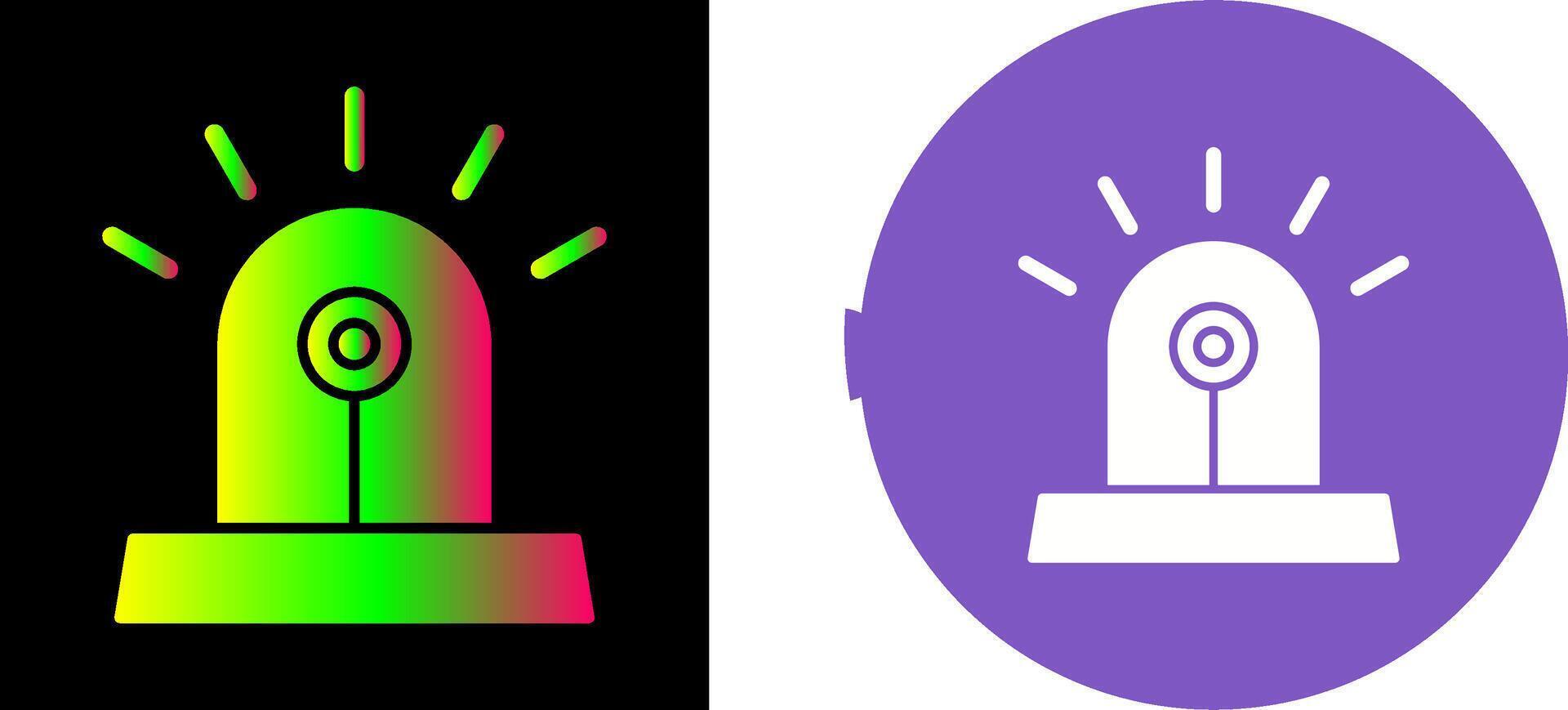 Unique Siren Icon Design vector