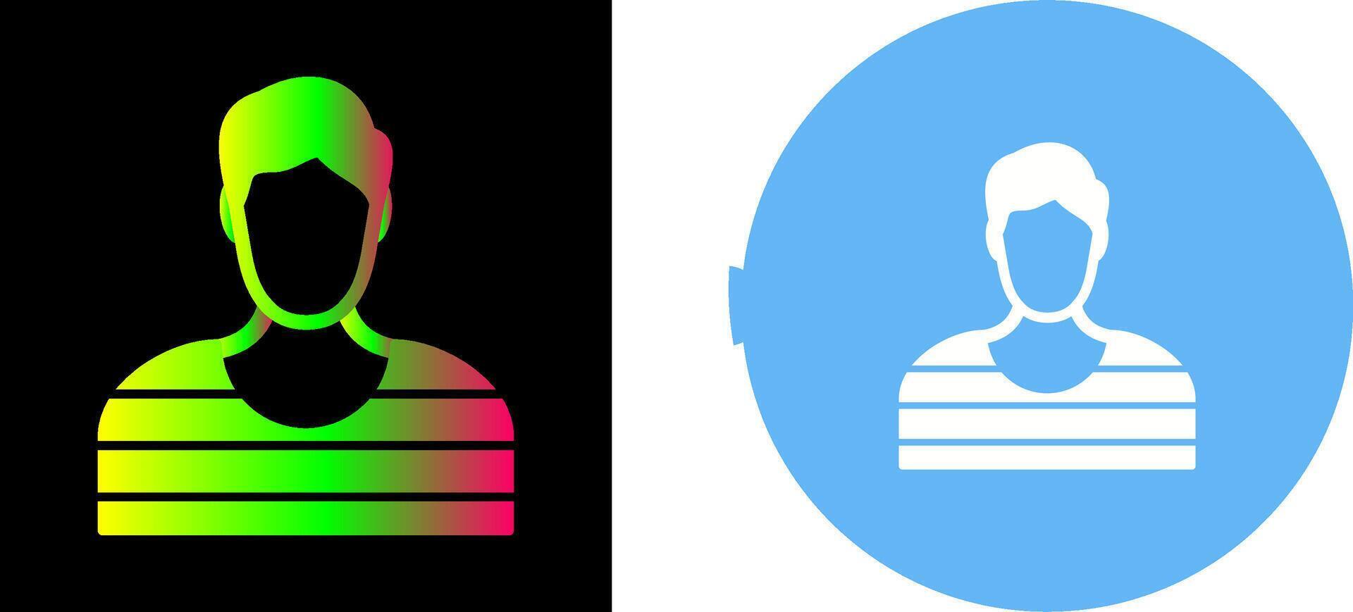 Prisioner Icon Design vector