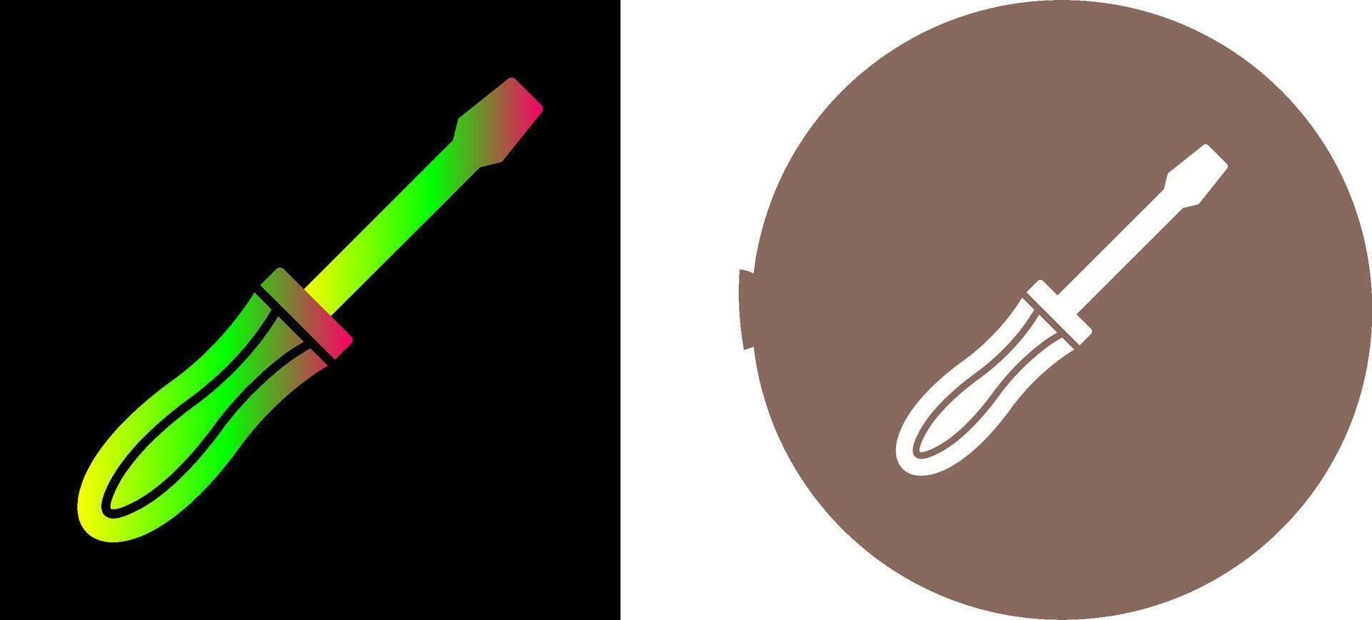 Screwdriver Icon Design vector