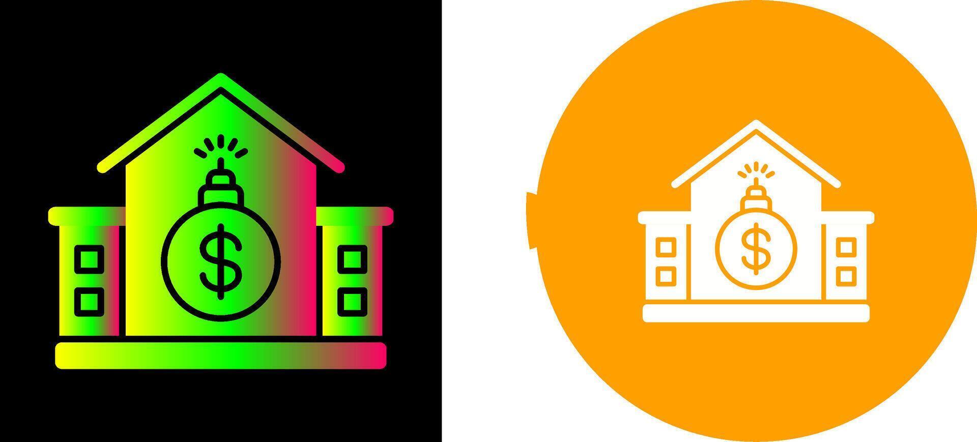 Debt Icon Design vector