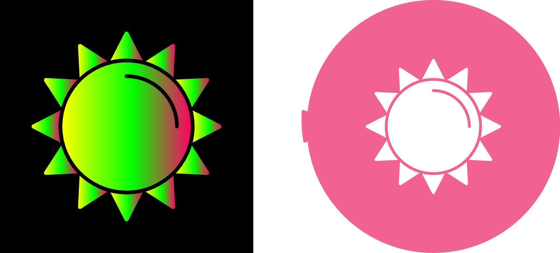 Sun Icon Design vector
