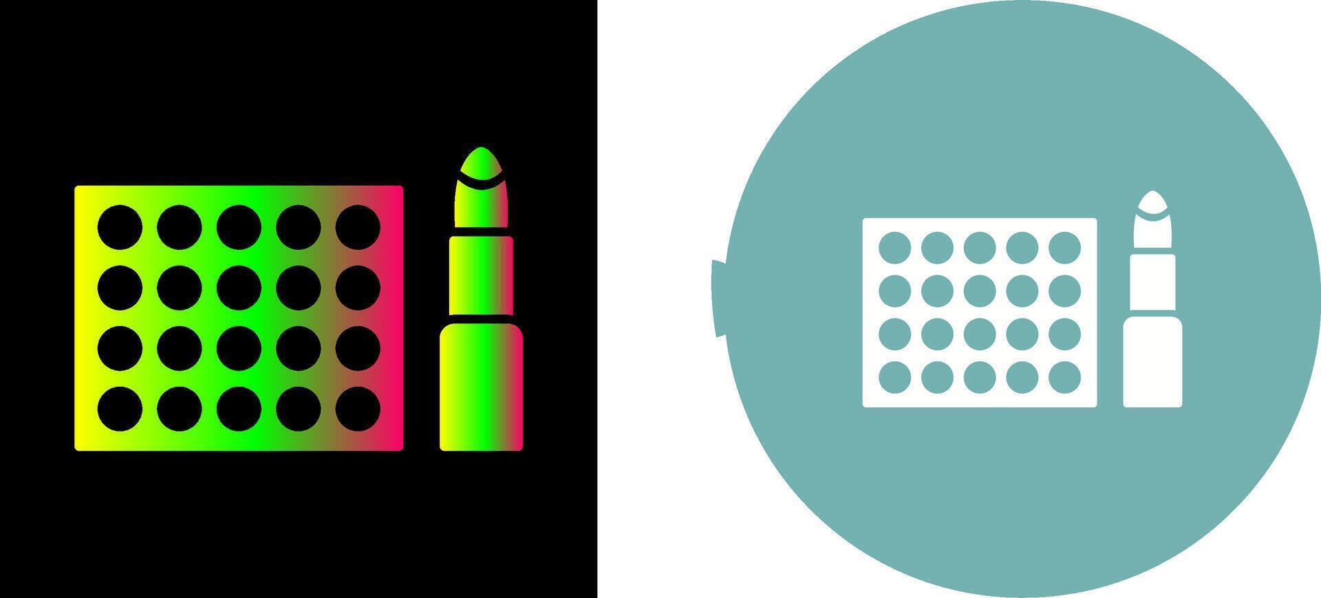 Makeup Icon Design vector