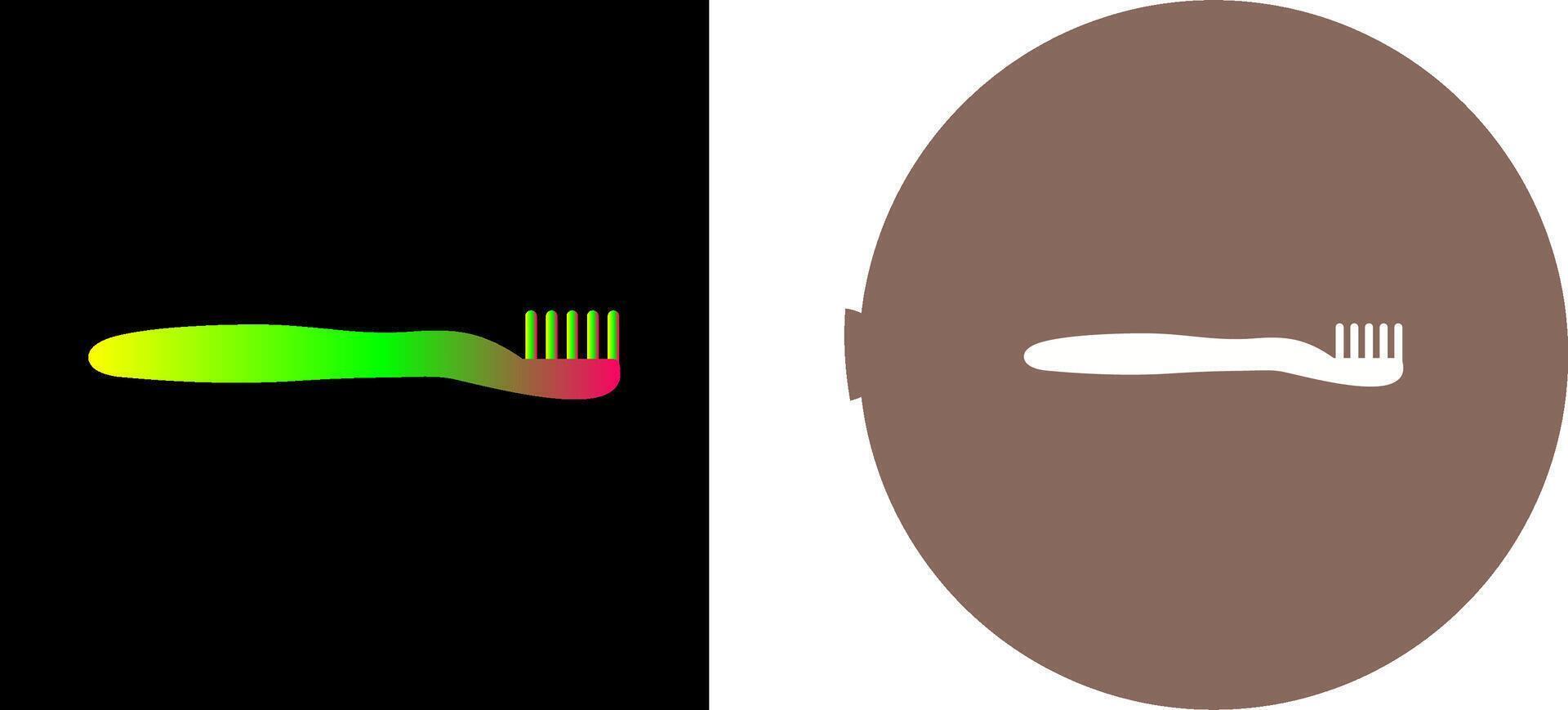 Toothbrush Icon Design vector