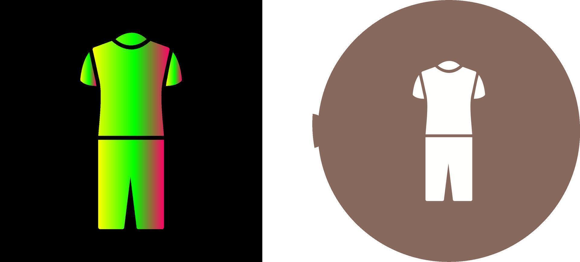 Pyjamas Suit Icon Design vector