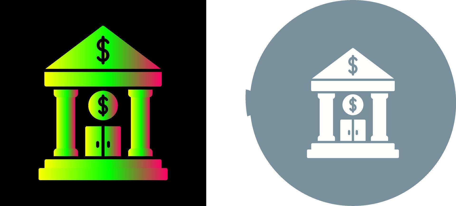 Bank Icon Design vector