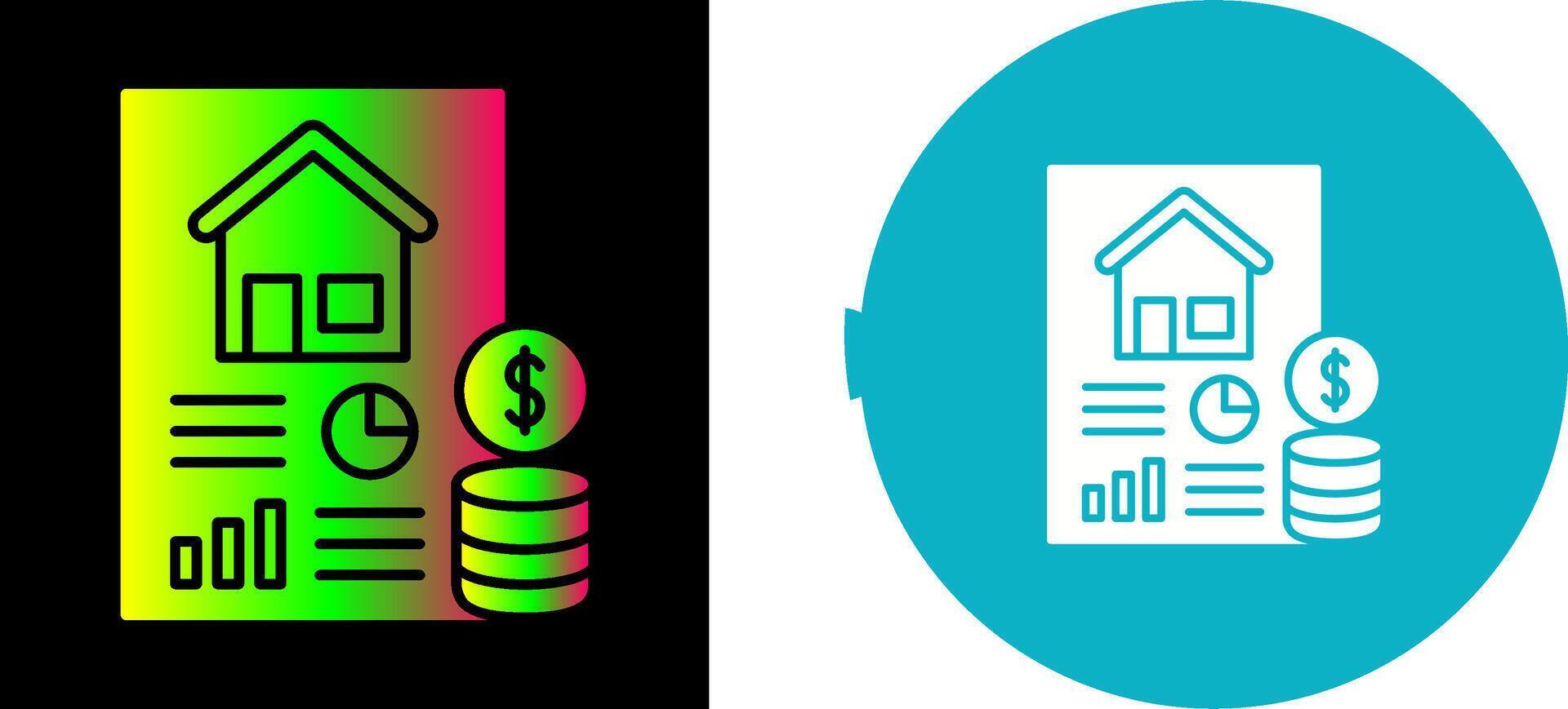 Loan Icon Design vector