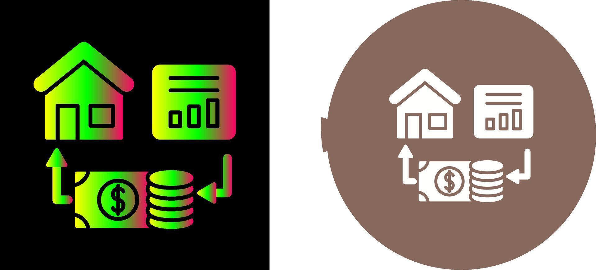 Investment Icon Design vector