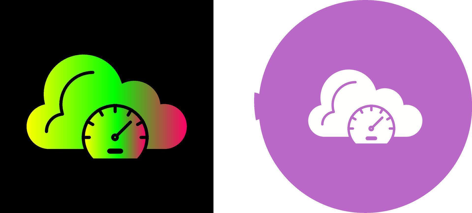 Speed Test Icon Design vector