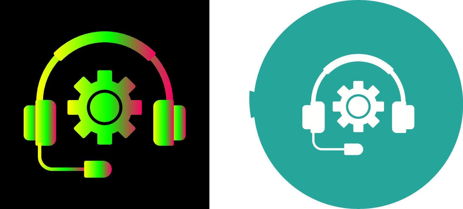 Customer Support Icon Design vector