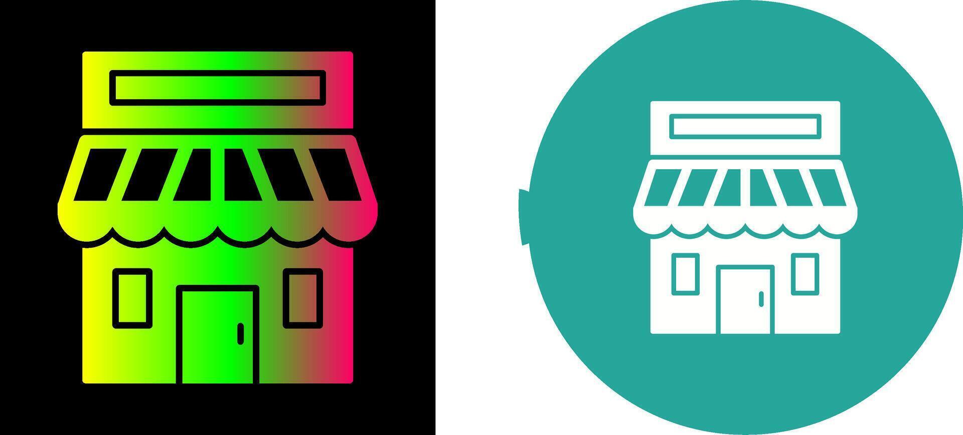 Retail Place Icon Design vector
