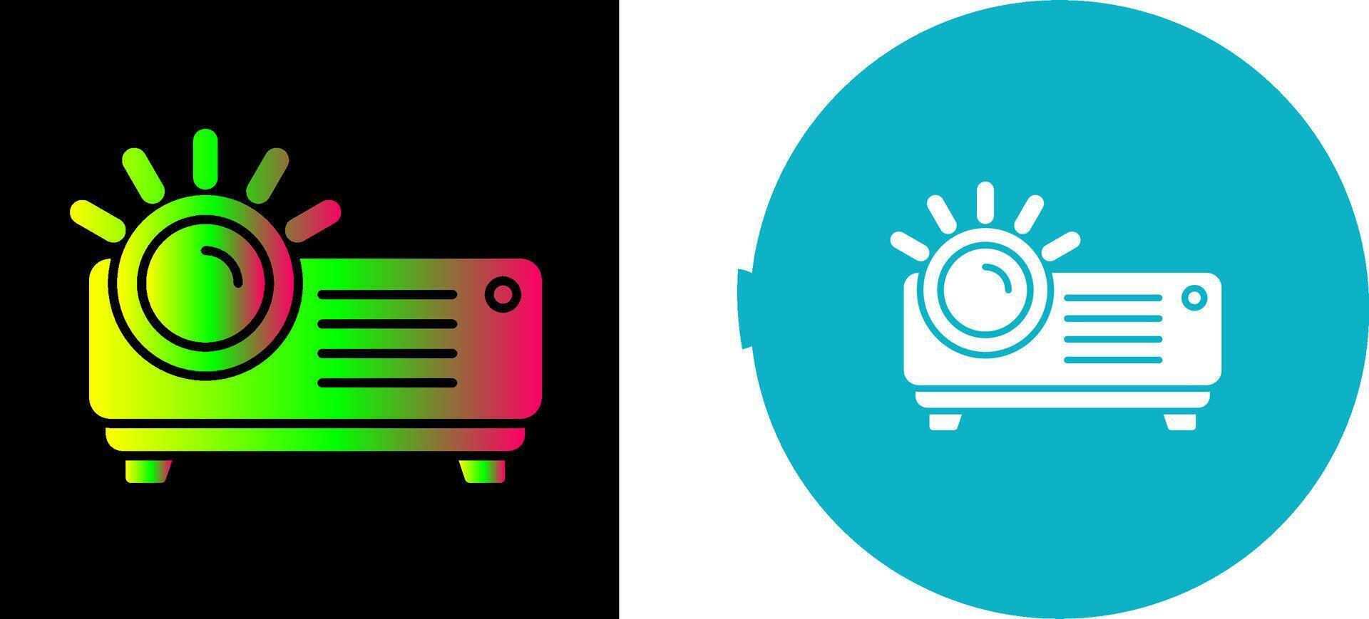 Projector Icon Design vector