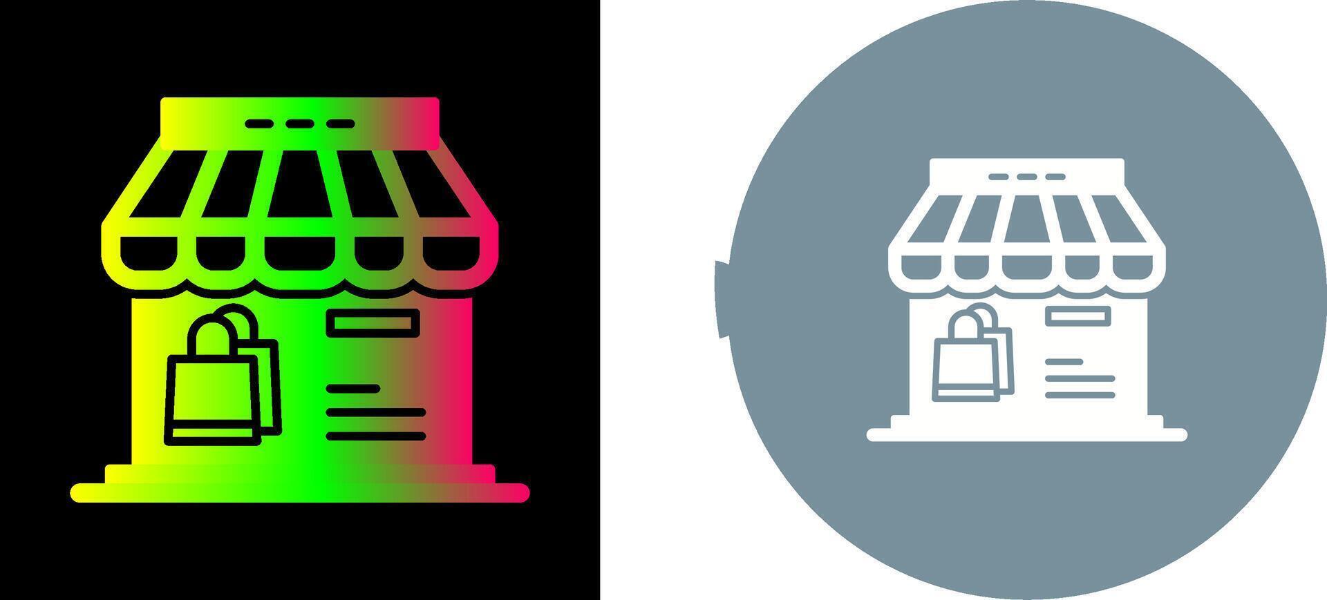 Shop Icon Design vector