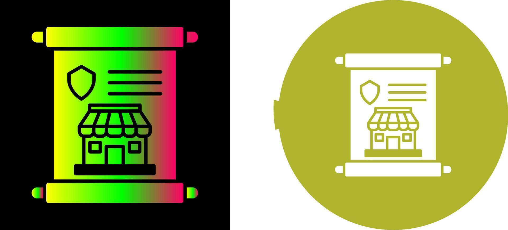Policy Icon Design vector
