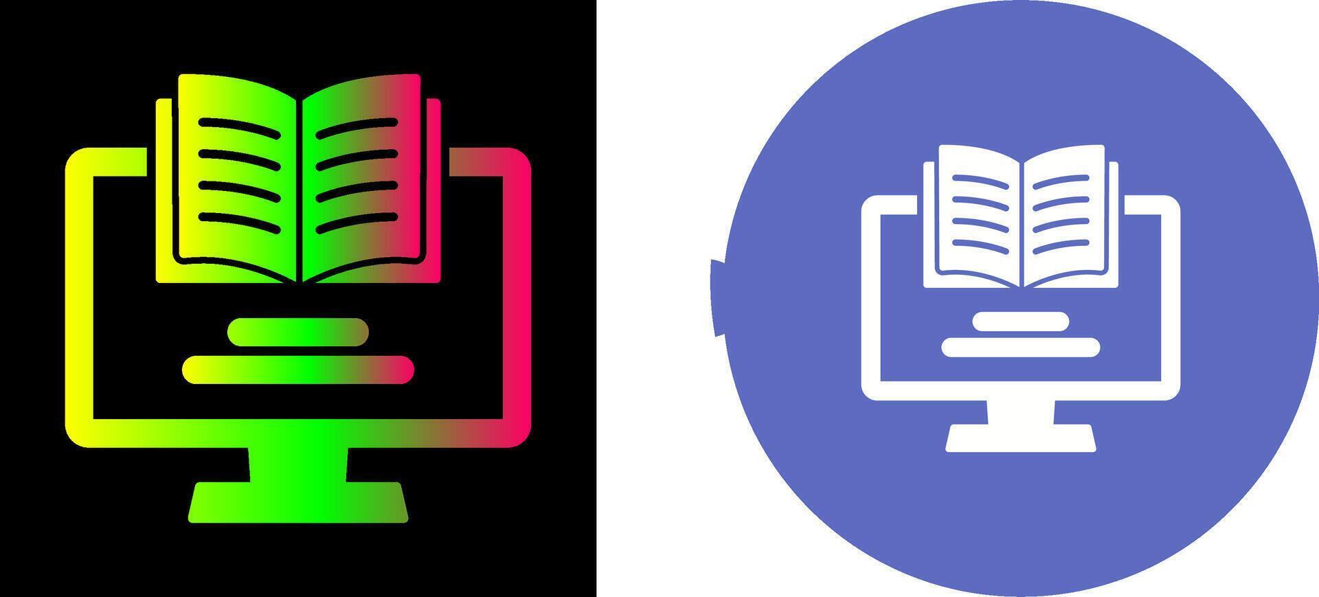 Monitor Icon Design vector