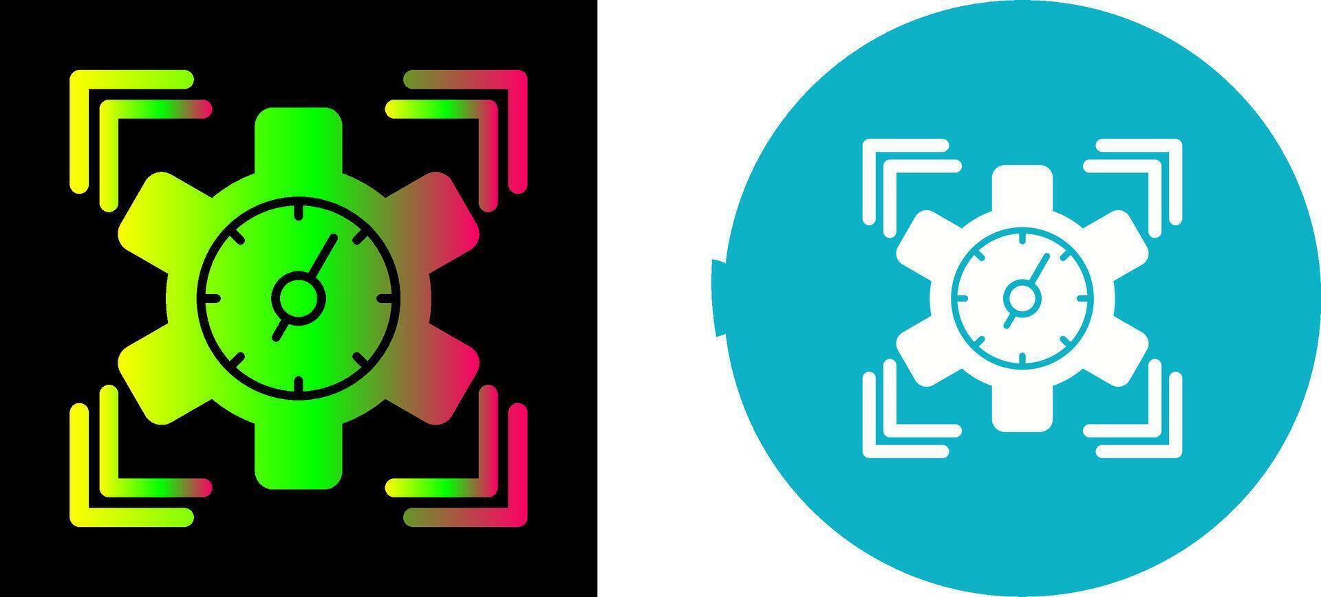 SEO Perfomance Icon Design vector