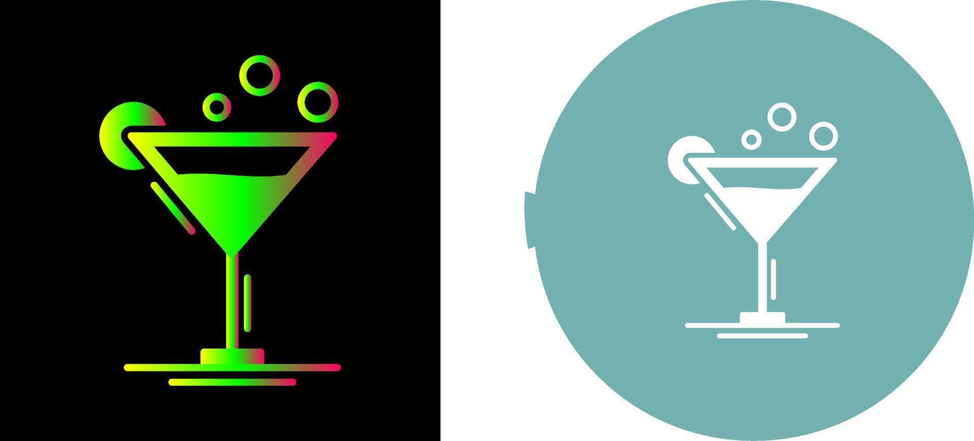 Cocktail Icon Design vector