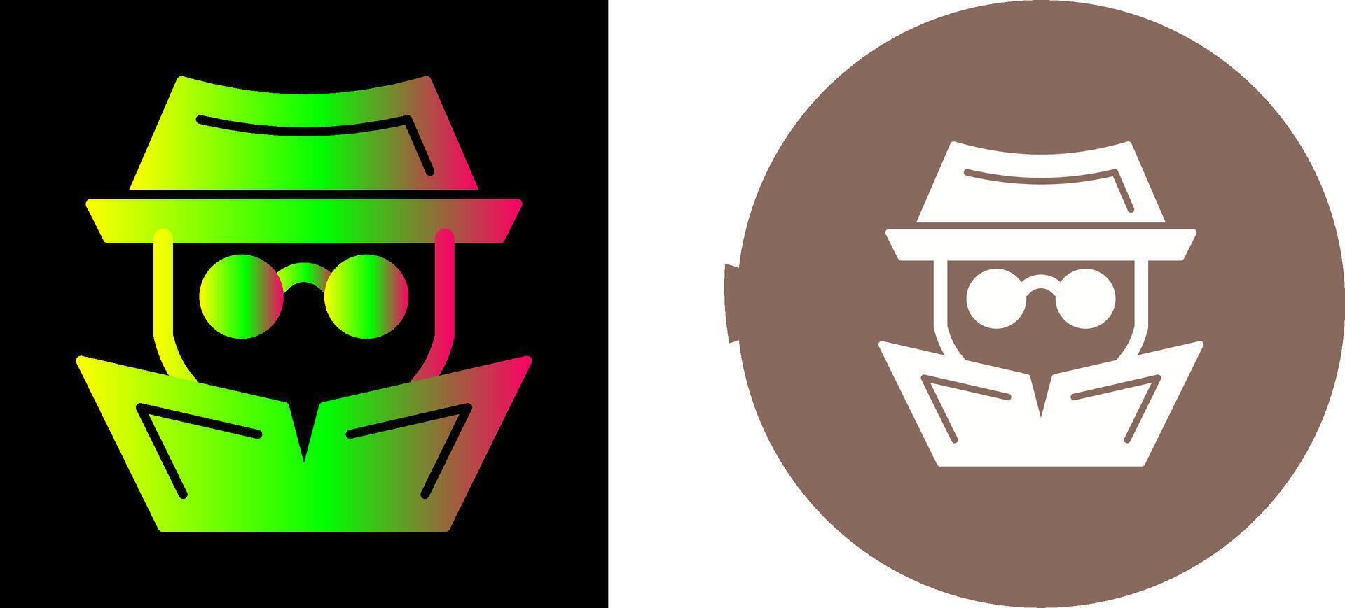Hacker Icon Design vector