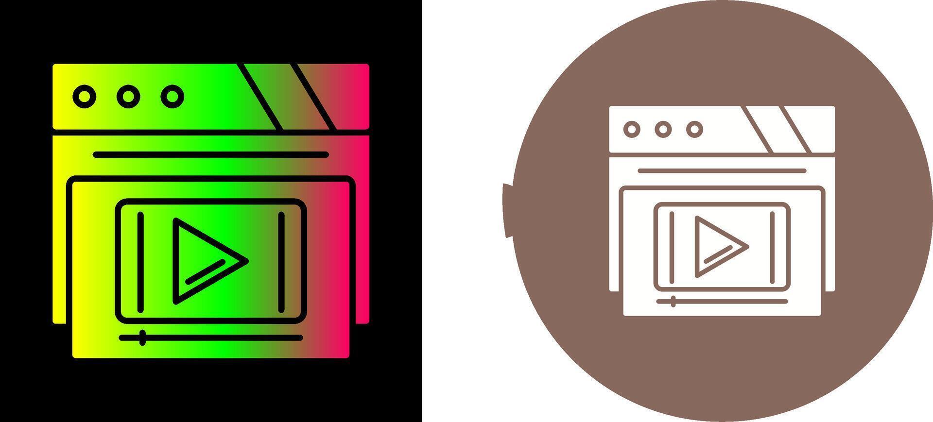 Player Icon Design vector