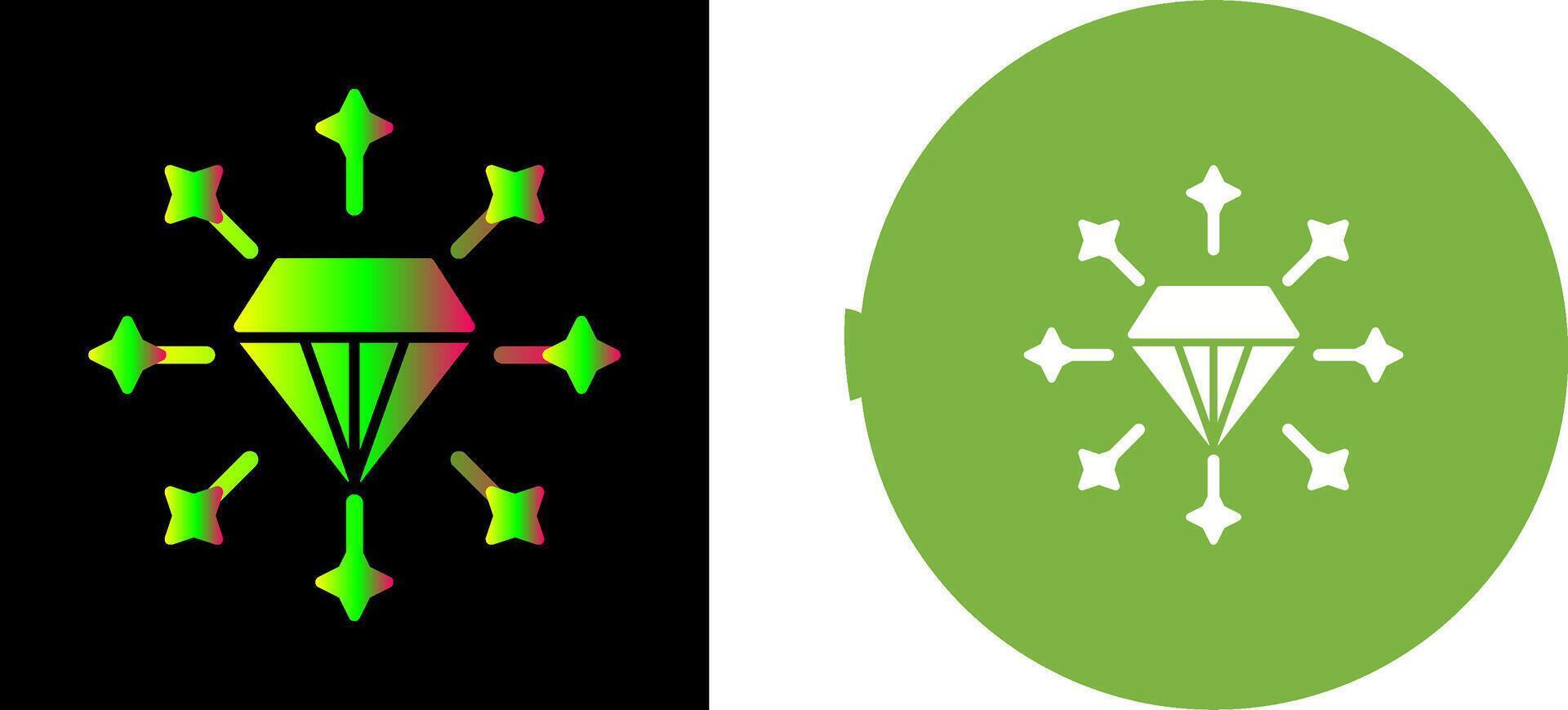 Diamond Icon Design vector