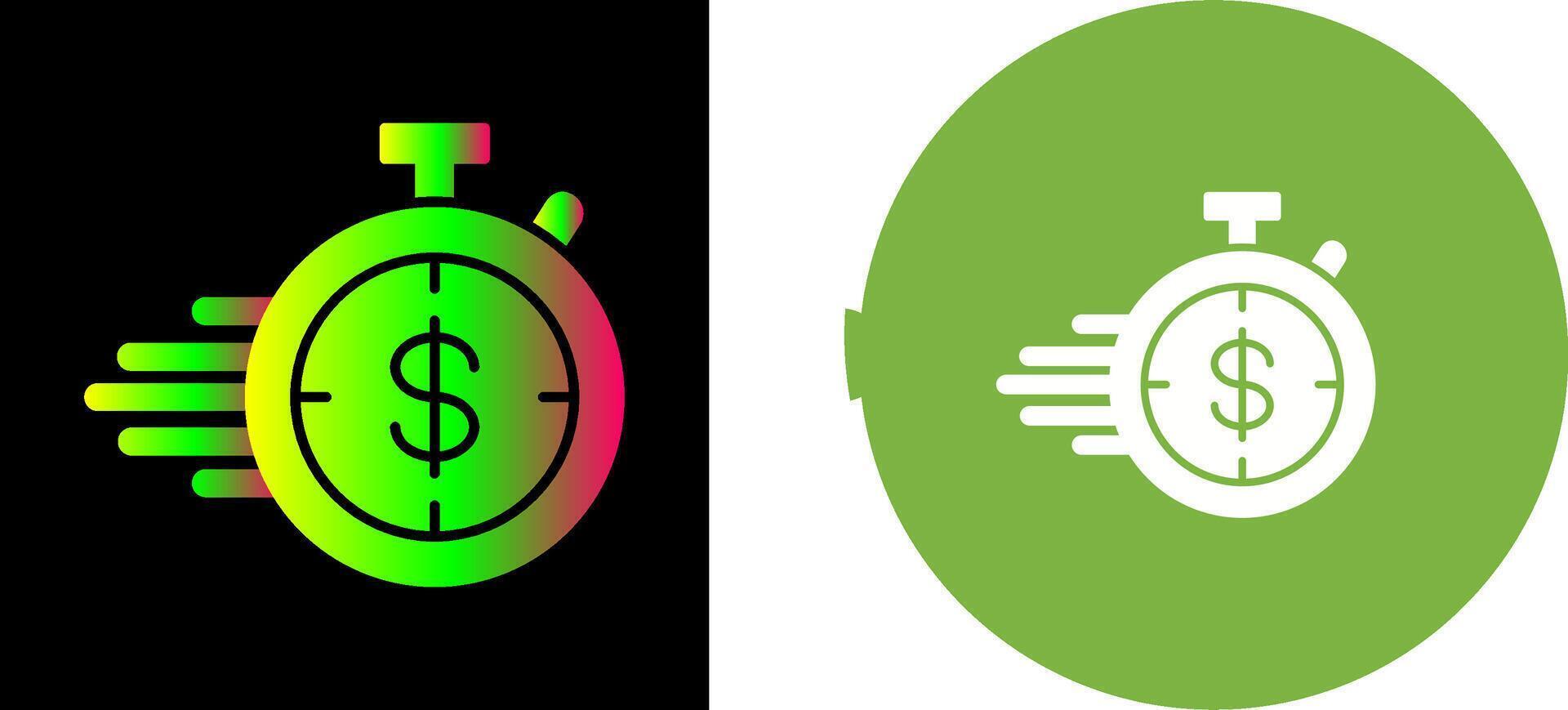 Timer Icon Design vector