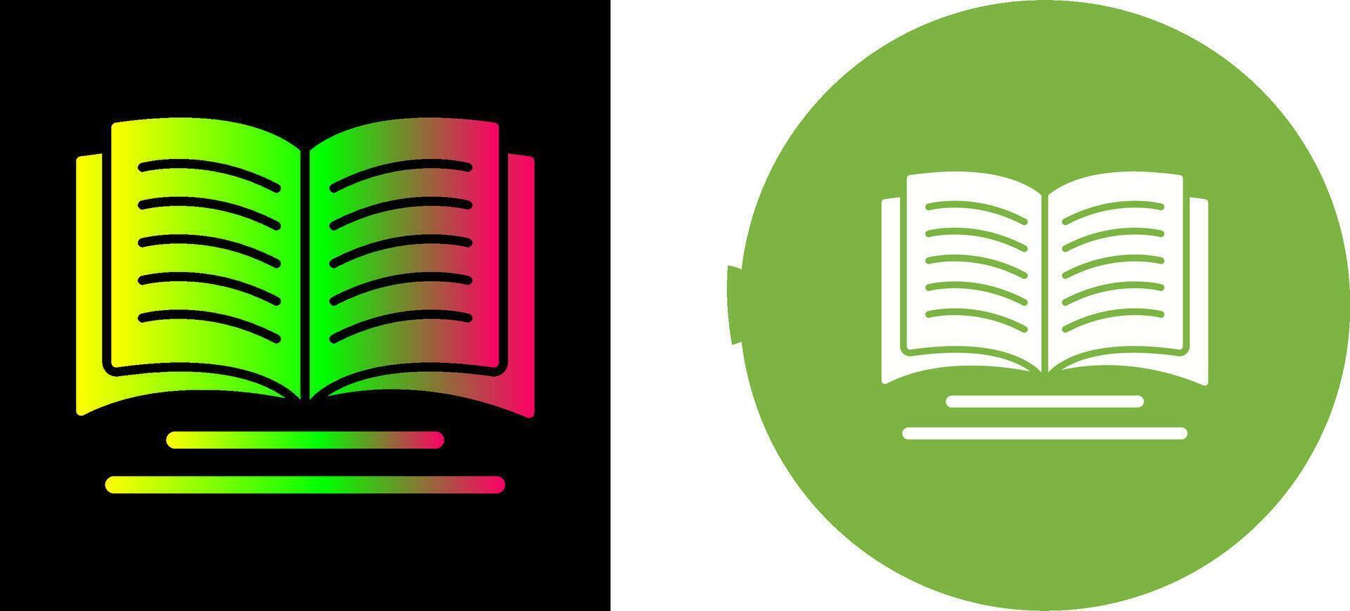 Book Icon Design vector