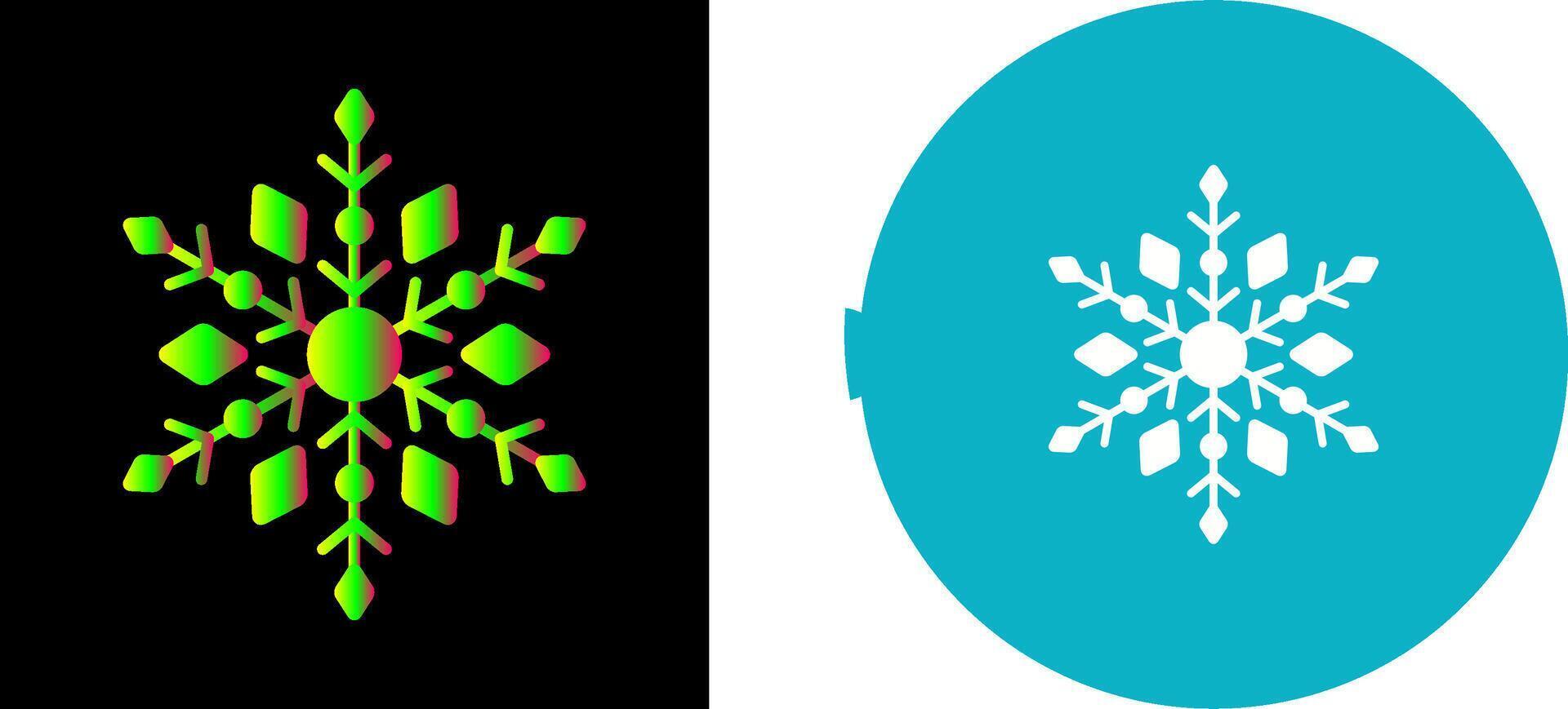 Snow Flake Icon Design vector