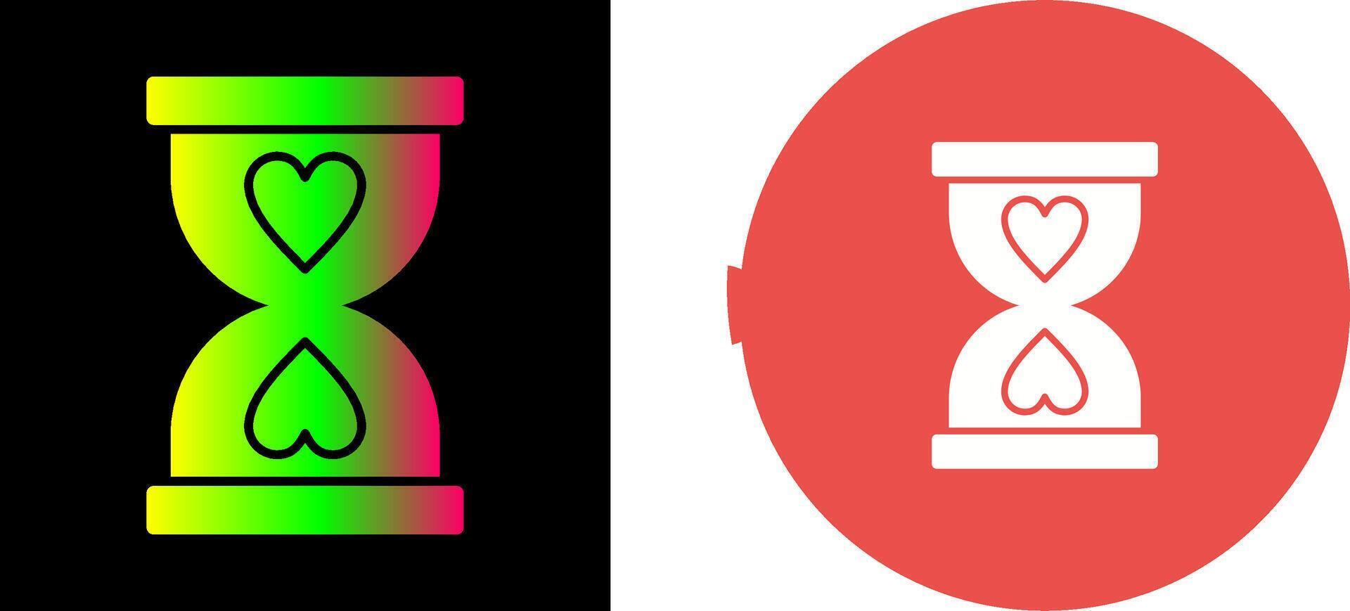 Hourglass Icon Design vector