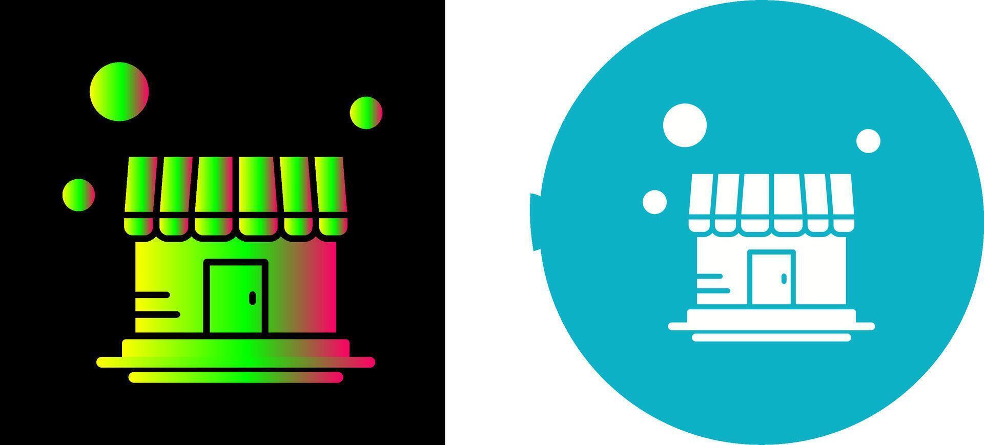 Store Icon Design vector