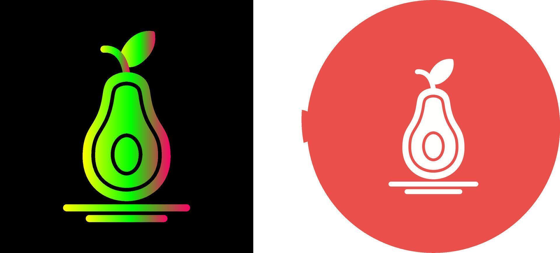 Avocado Icon Design vector
