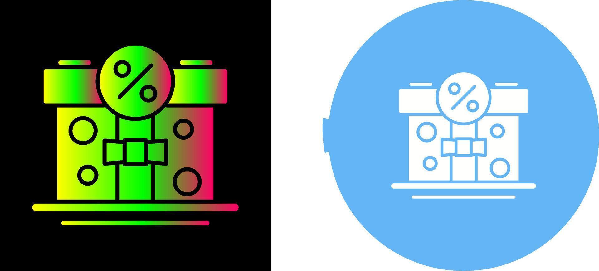 Gift Box Icon Design vector
