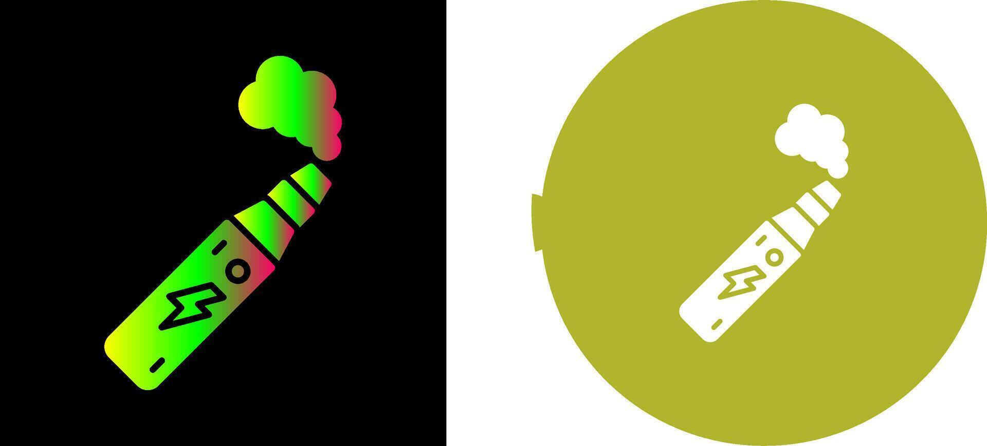 Electronic Cigarette Icon Design vector