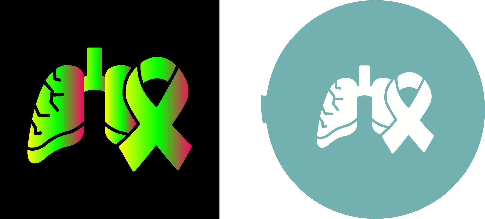 Cancer Icon Design vector