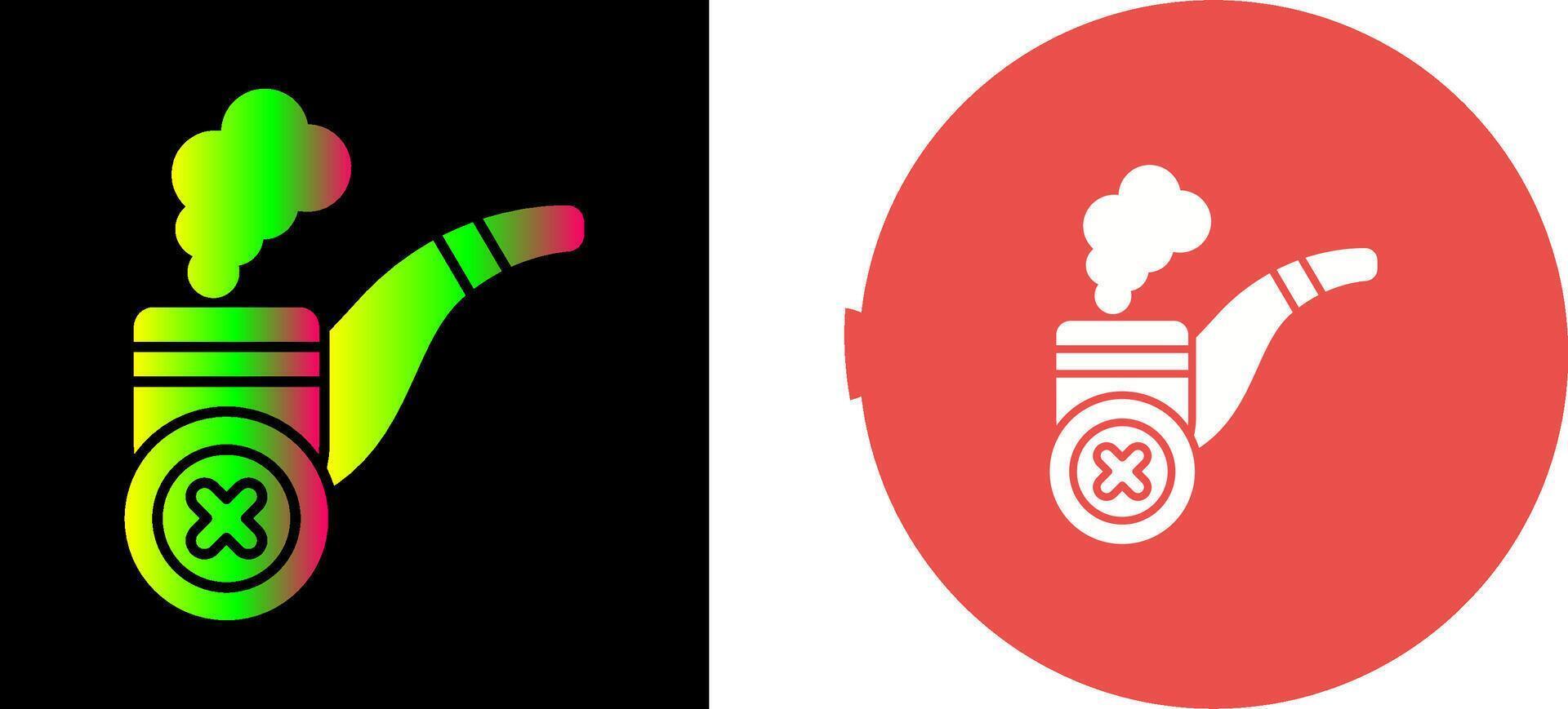No Cigar Icon Design vector