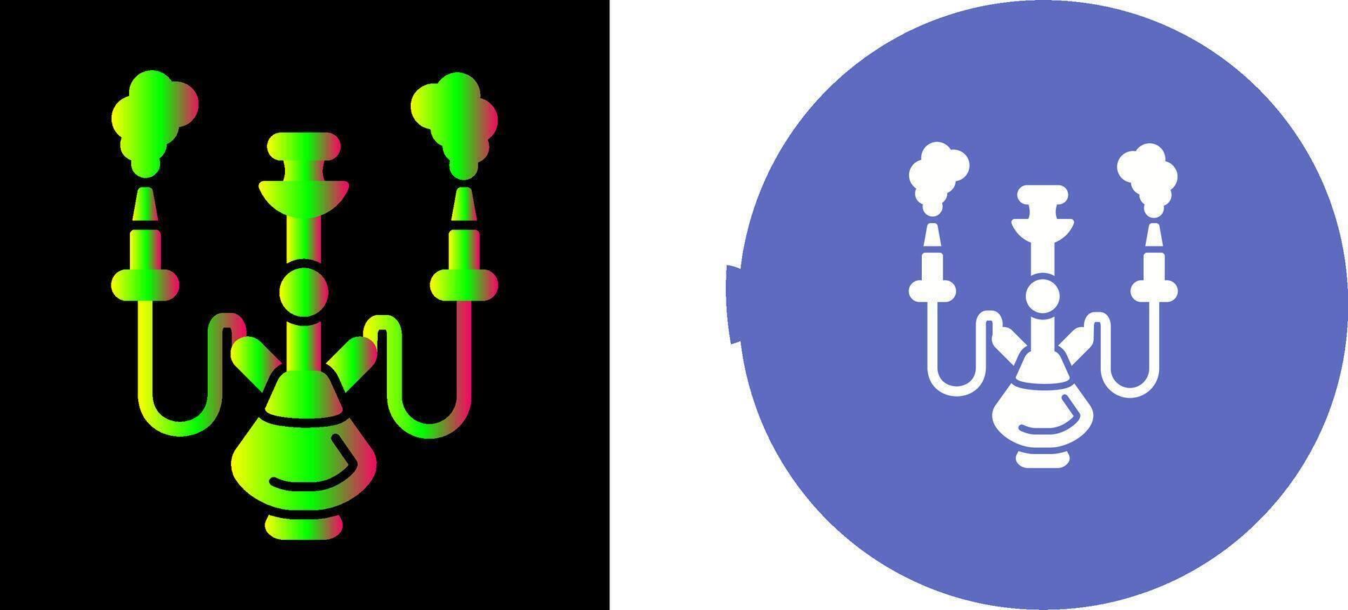 Shisha Icon Design vector